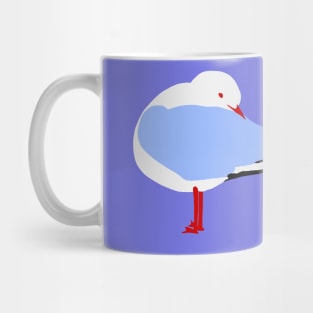 Preening Seagull Mug